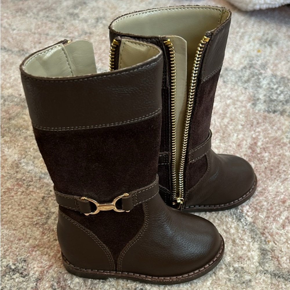 Janie and Jack size 4 knee boots